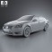 Lexus LS (XF40) 2012 3d model