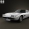 Maserati Ghibli coupe 1967 3d model