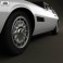 Maserati Ghibli coupe 1967 3d model