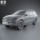 Mercedes-Benz GL-Class X166 2013 3d model