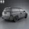 Mini Clubvan 2013 3d model