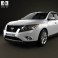 Nissan Pathfinder 2013 3d model