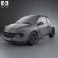 Opel Adam 2013 3d model