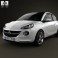 Opel Adam 2013 3d model