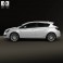 Opel Astra J hatchback 5-door 2012 3d model