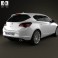 Opel Astra J hatchback 5-door 2012 3d model