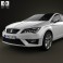 Seat Leon 2013 3d model