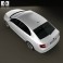 Skoda Rapid 2012 3d model