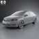 Skoda Rapid 2012 3d model
