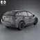 Subaru Impreza hatchback 2012 3d model