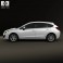 Subaru Impreza hatchback 2012 3d model