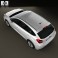 Subaru Impreza hatchback 2012 3d model
