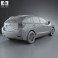 Subaru Impreza hatchback 2012 3d model