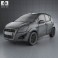Suzuki Splash (Ritz) 2012 3d model