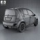 Suzuki Splash (Ritz) 2012 3d model