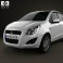 Suzuki Splash (Ritz) 2012 3d model