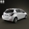 Toyota Yaris (Vitz) Hybrid 2013 3d model