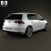 Volkswagen Golf Mk7 5-door 2013 3d model
