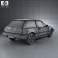 Volvo 480 1986 3d model