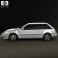 Volvo 480 1986 3d model