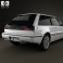 Volvo 480 1986 3d model