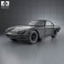 Lamborghini 400GT 1966 3d model