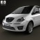 Lancia Musa 2012 3d model