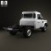 Land Rover Defender 110 Chassis Cab 2011 3d model