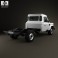 Land Rover Defender 130 Chassis Cab 2011 3d model