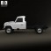 Land Rover Defender 130 Chassis Cab 2011 3d model
