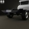 Land Rover Defender 130 Chassis Cab 2011 3d model