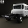 Land Rover Defender 130 Double Cab Chassis 2011 3d model