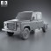 Land Rover Defender 130 Double Cab Chassis 2011 3d model