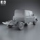 Land Rover Defender 130 Double Cab Chassis 2011 3d model