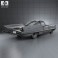 Lincoln Futura 1955 3d model