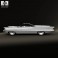 Lincoln Futura 1955 3d model