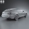 Mazda 6 wagon 2013 3d model