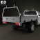 Mazda BT-50 Single Cab 2012 3d model