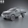 Mazda BT-50 Single Cab 2012 3d model
