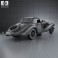 Mercedes-Benz 500K Special Roadster 1936 3d model