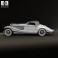 Mercedes-Benz 500K Special Roadster 1936 3d model