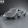 Mercedes-Benz 500K Special Roadster 1936 3d model