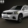 Mitsubishi Endeavor 2012 3d model