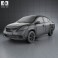 Nissan Versa (Tiida) sedan 2012 3d model