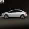 Opel Astra J sedan 2012 3d model