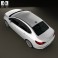 Opel Astra J sedan 2012 3d model