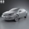 Opel Astra J sedan 2012 3d model