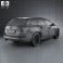 Opel Astra J sports tourer 2012 3d model