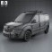 Opel Combo D Panel Van L2H1 2012 3d model