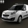 Opel Combo D Panel Van L2H1 2012 3d model